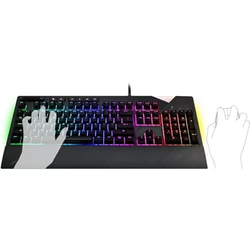Asus ROG Strix Flare RGB Wired Cherry MX Brown Mechanical Gaming Keyboard image
