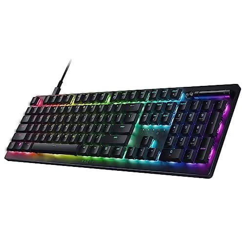 Razer DeathStalker V2 RGB Wired Red Low-Profile Optical Linear Gaming Keyboard main image