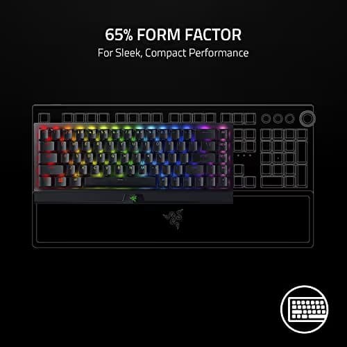 Razer BlackWidow V3 Mini HyperSpeed RGB Wireless Gaming Keyboard image