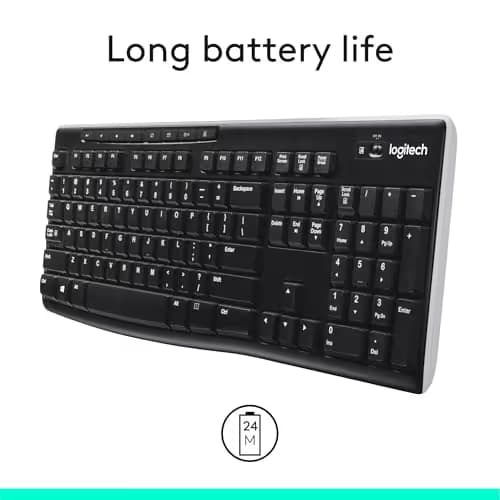 Logitech MK710 Wireless Ergonomic Keyboard With Optical Mouse image