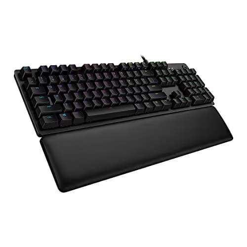 Logitech G513 Carbon RGB Wired GX Blue Mechanical Gaming Keyboard image