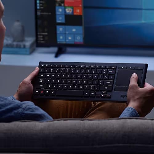 Logitech K830 Wireless Slim Keyboard With Touchpad image