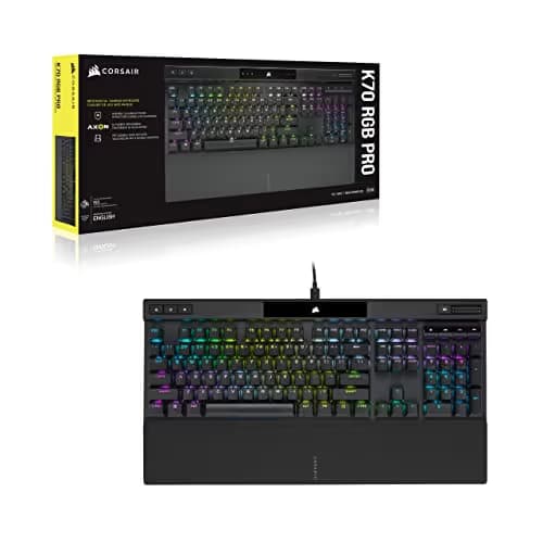 Corsair K70 RGB PRO UK Wired Cherry MX Brown Mechanical Gaming Keyboard image