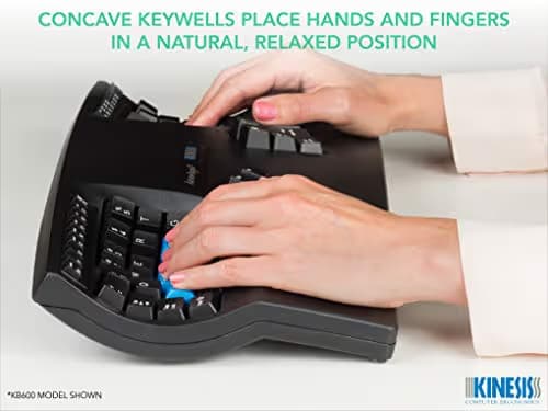 Kinesis Gaming KB600 Mechanical Ergonomic Keyboard image