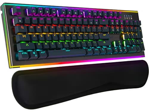 Rosewill NEON K75 V2 RGB Mechanical Wired Gaming Keyboard Kailh Blue image