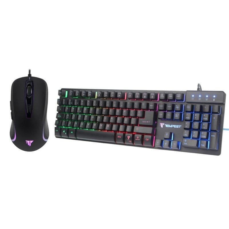 Tempest Combo 3000 RGB Wired Gaming Keyboard With Optical Mouse main image