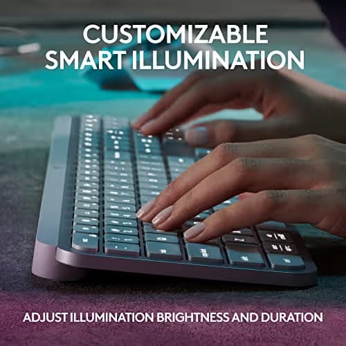 Logitech MX KEYS S Wireless/Wired/Bluetooth Standard Keyboard image