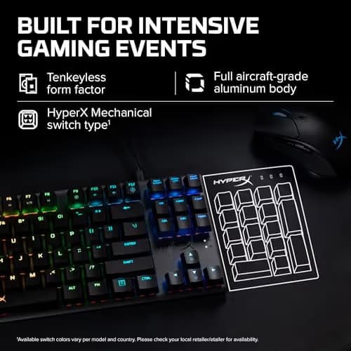 HP HyperX Alloy Origins Core RGB Wired Gaming Keyboard image