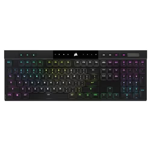 Corsair K100 AIR Wireless RGB Bluetooth/Wireless/Wired Gaming Keyboard main image