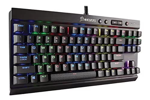 Corsair K65 LUX RGB Wired Cherry MX Red Mechanical Gaming Keyboard image