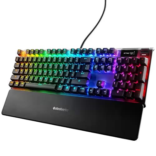 SteelSeries Apex 7 RGB SteelSeries QX2 Brown Wired Gaming Keyboard image