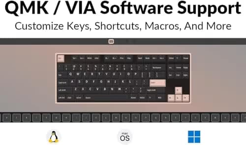 Keychron C3 Pro Wired Standard Mechanical Keyboard with Keychron K Pro Brown Switches image
