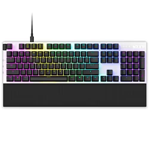 NZXT Function RGB Wired Gateron Red Gaming Keyboard image