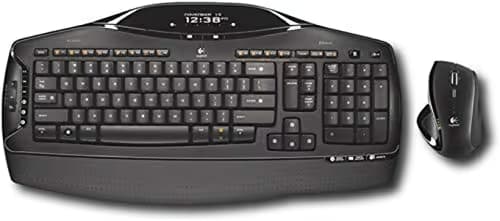 Logitech MX 5500 Revolution Wireless Standard Keyboard With Laser Mouse main image