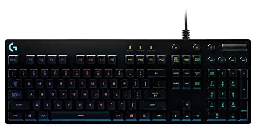 Logitech G810 Orion Spectrum RGB Romer-G Tactile Wired Gaming Keyboard image