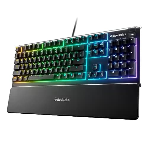 SteelSeries Apex 3 (2020) RGB Wired Gaming Keyboard image
