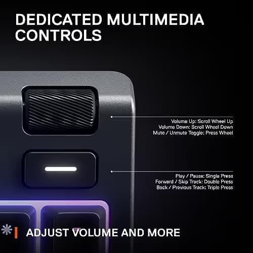 SteelSeries Apex 3 (2020) RGB Wired Gaming Keyboard image