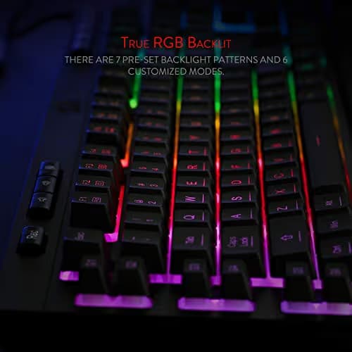 Redragon K512 SHIVA RGB Wired Gaming Keyboard image