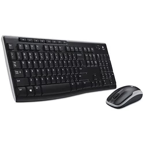 Logitech MK270 Wireless Combo Standard Keyboard with Optical Mouse main image