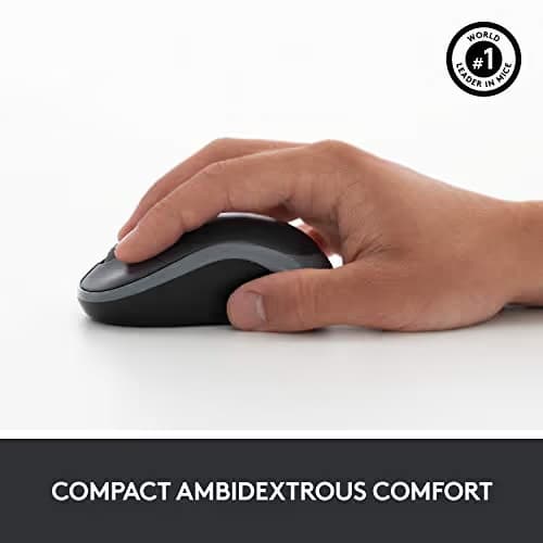 Logitech MK270 Wireless Combo Standard Keyboard with Optical Mouse image