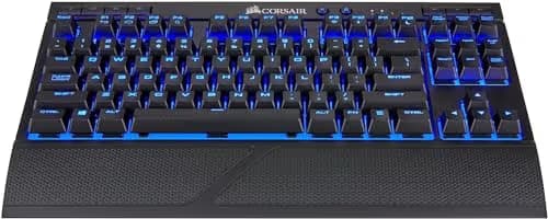 Corsair K63 Lapboard Combo Blue LED Cherry MX Red Wireless Gaming Keyboard image
