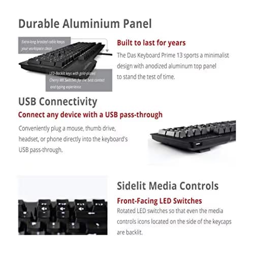 Das Keyboard Prime 13 Wired Standard Keyboard image