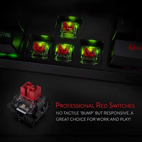 Redragon K582-BA RGB Wired Standard Keyboard With Optical Mouse image