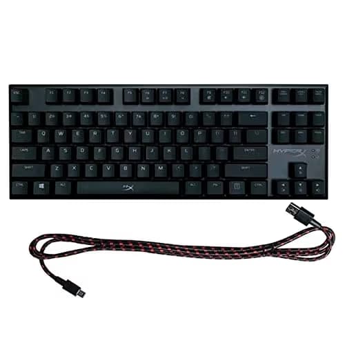 HP HyperX Alloy FPS RGB Wired Kailh Silver Speed Gaming Keyboard main image