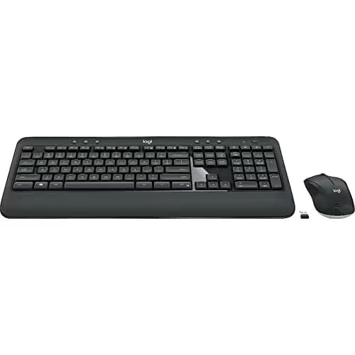 Logitech MK540 Advanced Wireless/Wired Standard Keyboard With Optical Mouse image