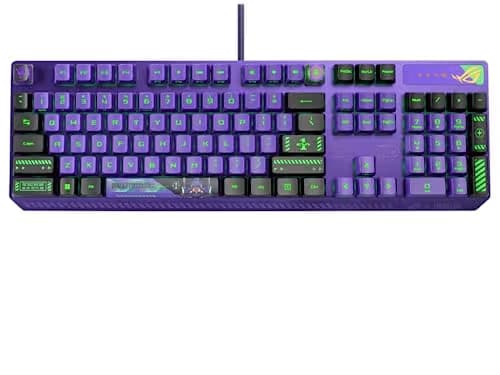 ASUS ROG Strix Scope RX EVA Edition RGB Wired ROG RX Blue Optical Gaming Keyboard image