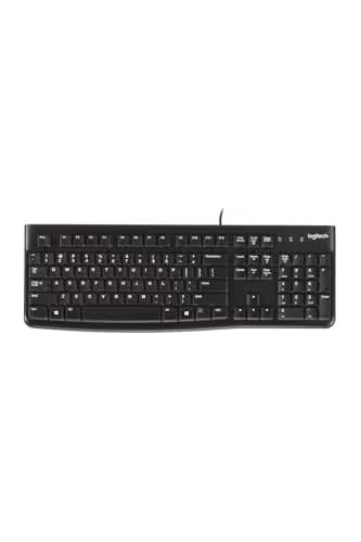 Logitech MK120 Wired Slim Keyboard With Optical Mouse image