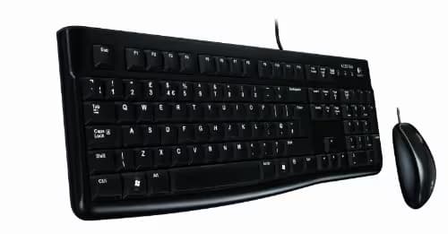 Logitech Desktop MK120-TAA LOG920004218 Wired Standard Keyboard With Laser Mouse main image
