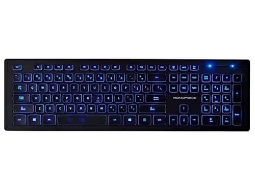 Monoprice 11795 Wired Slim Keyboard image