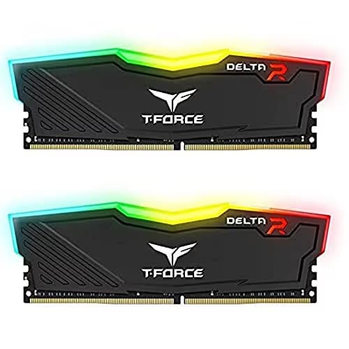 TEAMGROUP T-Force Delta RGB 16GB (2x8GB) DDR4 3200 CL16 Black image
