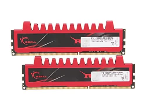 G.Skill Ripjaws Black / Red DDR3-1600 CL9 8GB (2x4GB) image