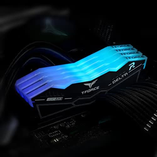 TEAMGROUP T-Force Delta RGB 32GB (2x16GB) DDR5 6000 CL30 Black image