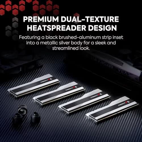 G.Skill Trident Z5 RGB Silver / Black DDR5-7600 CL36 32GB (2x16GB) image