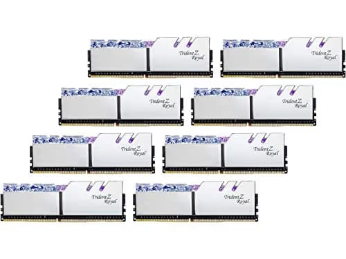 G.Skill Trident Z Royal Silver DDR4-3600 CL18 256GB (8x32GB) image