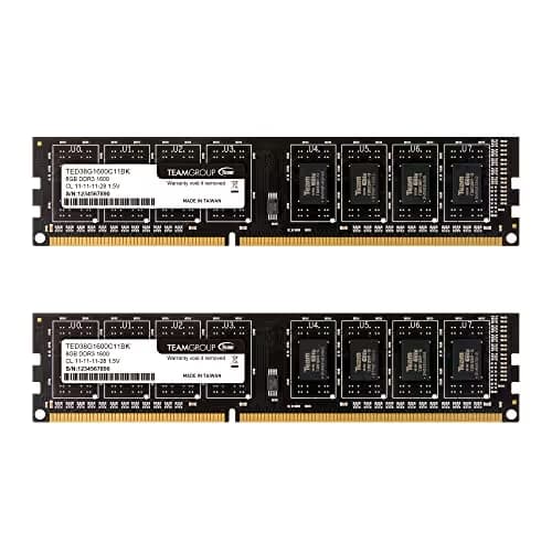 TEAMGROUP Elite Black DDR3-1600 CL11 16GB (2x8GB) main image