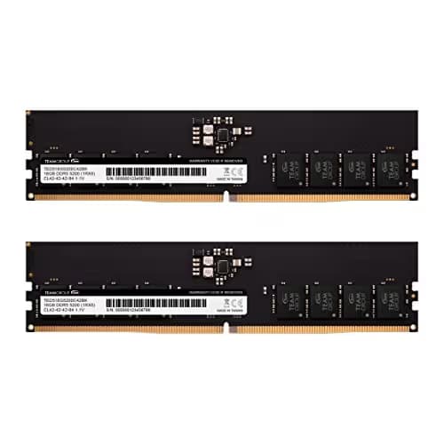TEAMGROUP Elite Black DDR5-5200 CL42 16GB (2x8GB) image