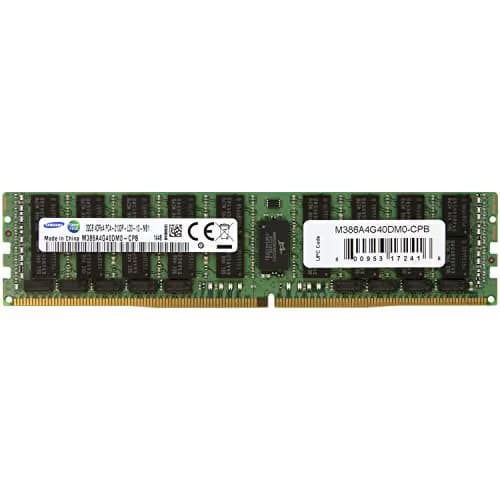Samsung M386A4G40DM0-CPB Black / Green Registered DDR4-2133 CL15 32GB (1x32GB) main image