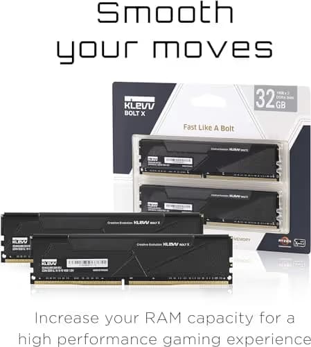 Klevv BOLT X Black DDR4-3200 CL16 32GB (2x16GB) image