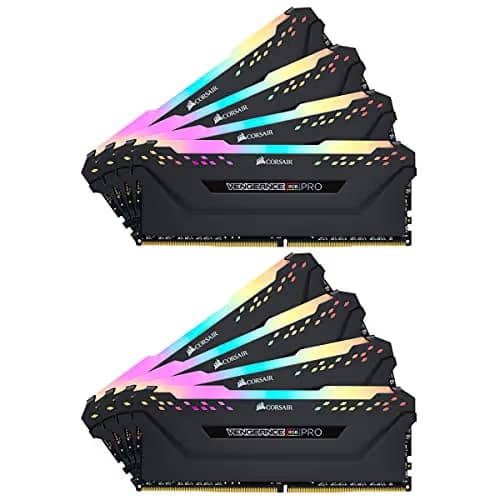 Corsair Vengeance RGB Pro Black DDR4-3000 CL16 256GB (8x32GB) image