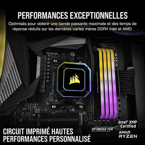 Corsair Vengeance RGB RS Black / Gray DDR4-3200 CL16 16GB (2x8GB) image