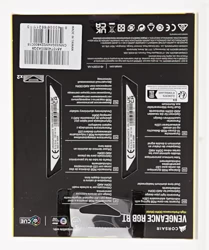 Corsair Vengeance RGB RT DDR4-4600 CL18 32GB (2x16GB) image