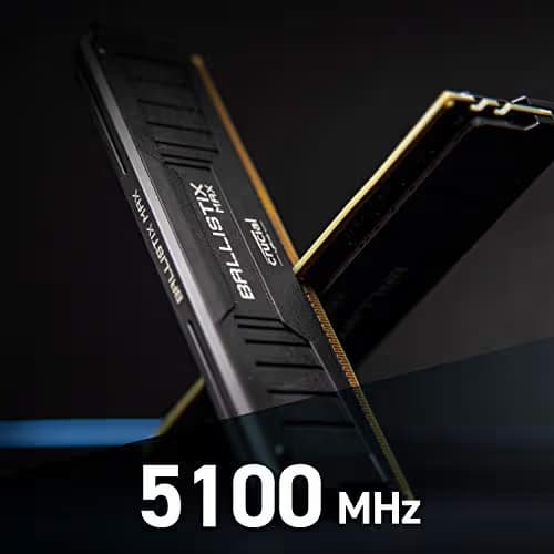 Crucial Ballistix MAX Black DDR4-5100 CL19 16GB (2x8GB) image