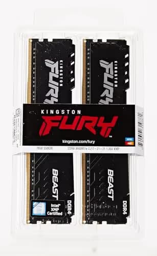Kingston FURY Beast Black DDR4-3600 CL17 16GB (2x8GB) image
