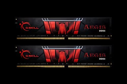 G.Skill Aegis Black / Red DDR4-3000 CL16 16GB (2x8GB) image