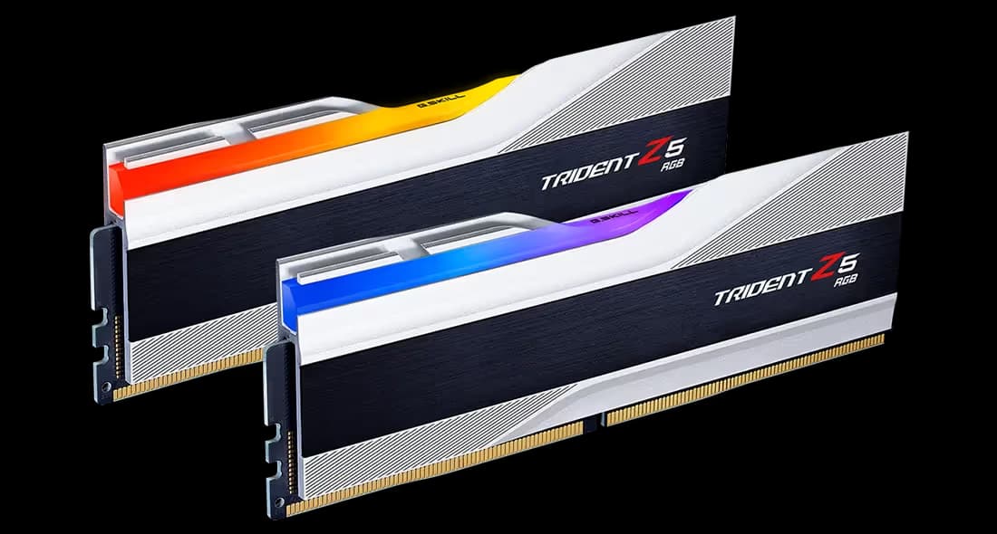 G.Skill Trident Z5 RGB Metallic Silver DDR5-5600 CL36 32GB (2x16GB) main image