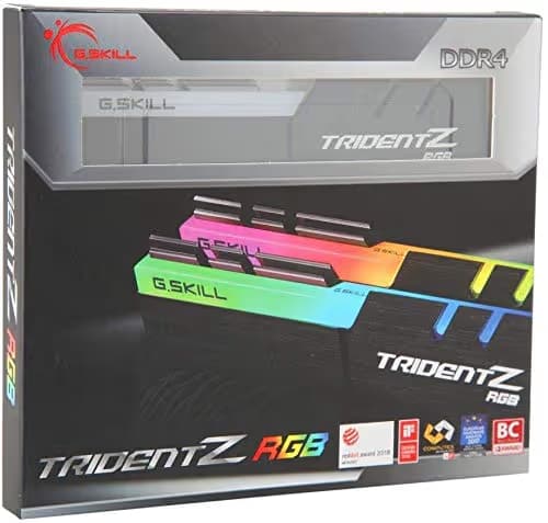 G.Skill Trident Z RGB Black DDR4-3200 CL16 32GB (2x16GB) image